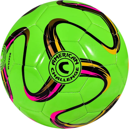 Brasilia Soccer Ball Size 2 & Size 3 & Size 4 & Size 5 - Match Soccer Ball - 5 Colors - Kids, Youth & Adult Soccer Players